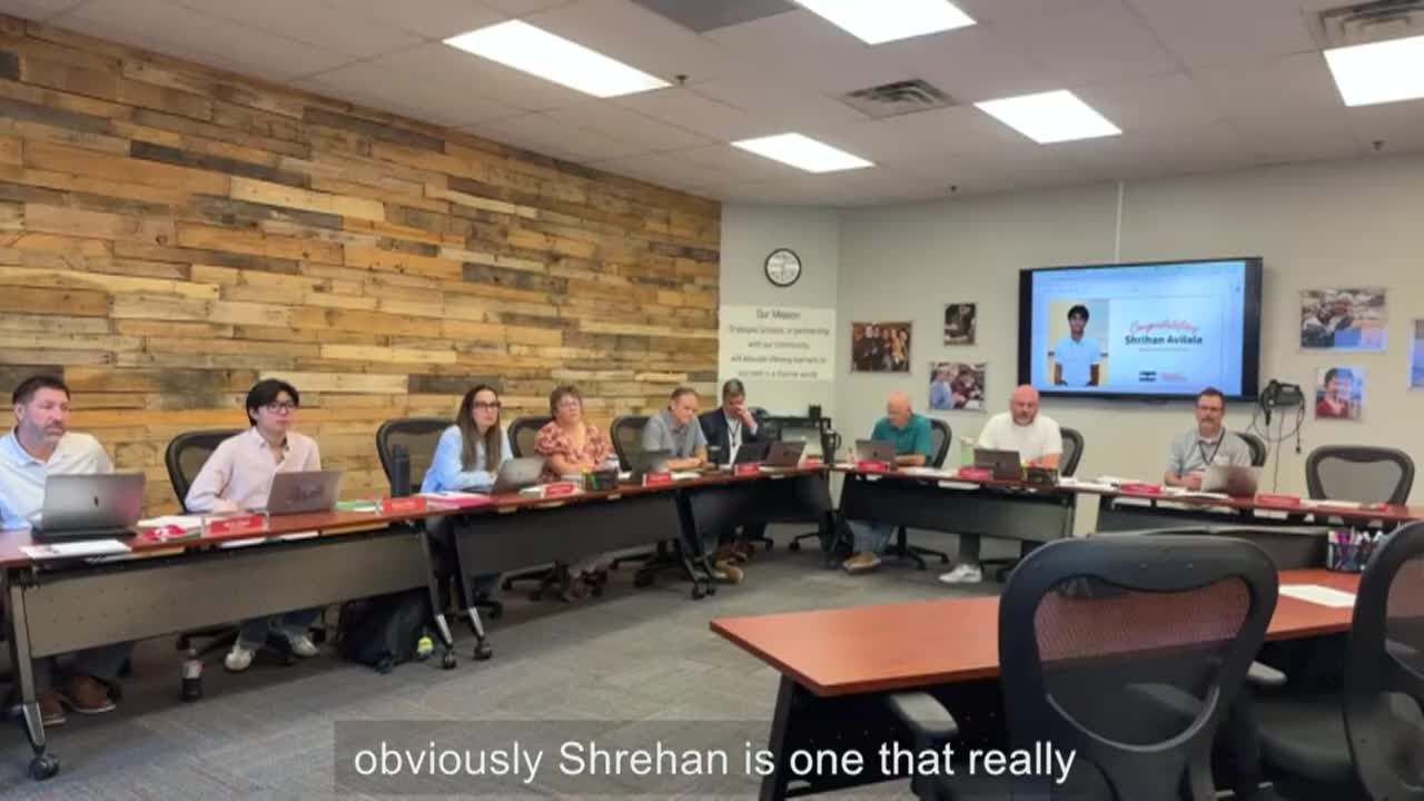 ISD 720 School Board - 9/15/25